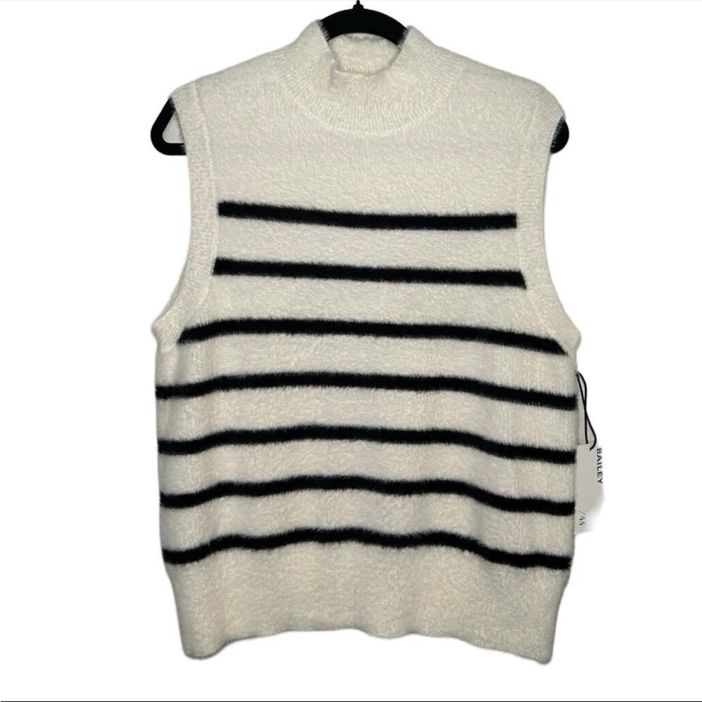 Bailey 44 Striped Sleeveless Sweater Vest